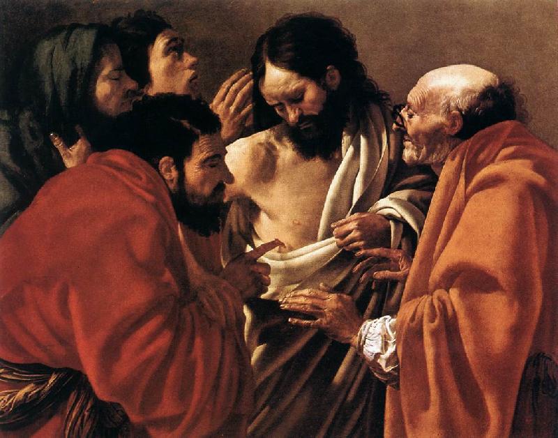 TERBRUGGHEN, Hendrick The Incredulity of Saint Thomas st